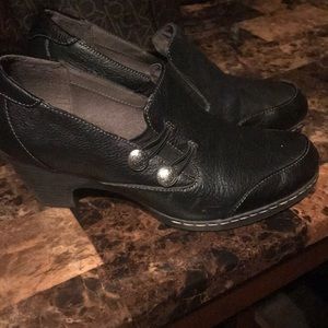 Euro soft ankle boots with heel